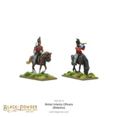 Mounted Napoleonic British Infantry Officers (Waterloo campaign)